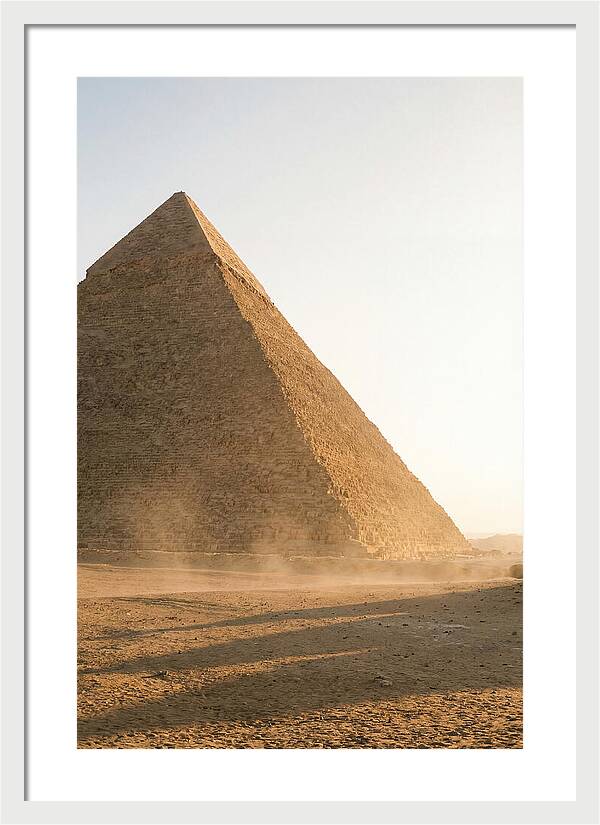 Dawn Light Over The Great Pyramid