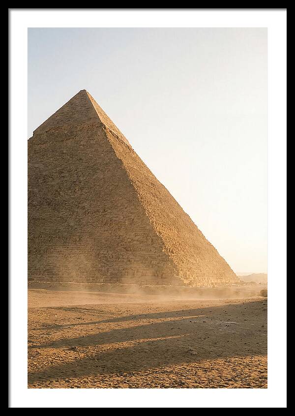 Dawn Light Over The Great Pyramid