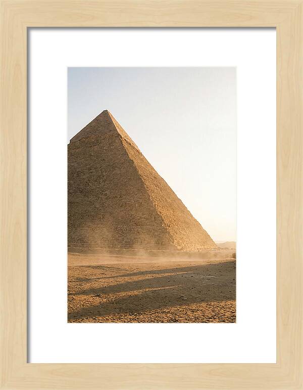 Dawn Light Over The Great Pyramid