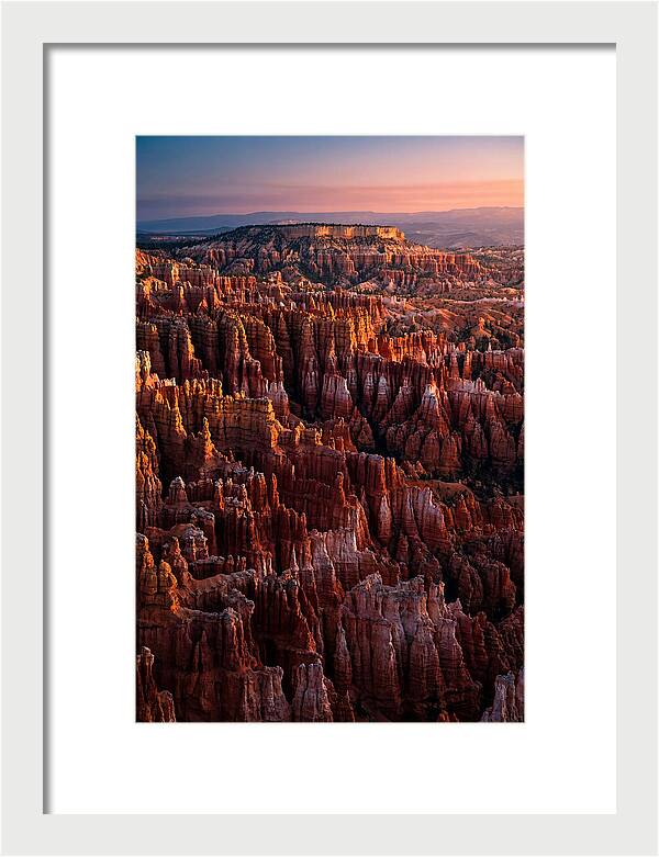 Dawn Over Bryce Canyon Hoodoos