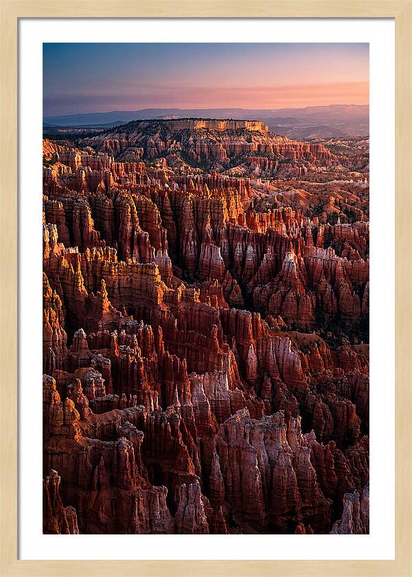 Dawn Over Bryce Canyon Hoodoos