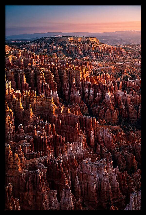Dawn Over Bryce Canyon Hoodoos