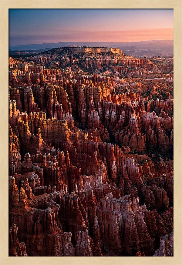 Dawn Over Bryce Canyon Hoodoos