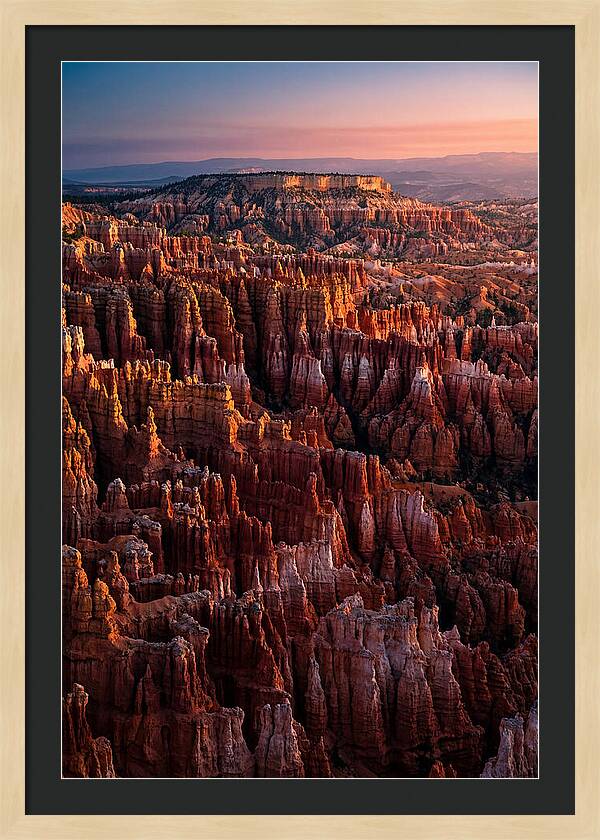 Dawn Over Bryce Canyon Hoodoos