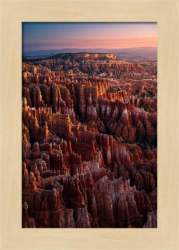 Dawn Over Bryce Canyon Hoodoos