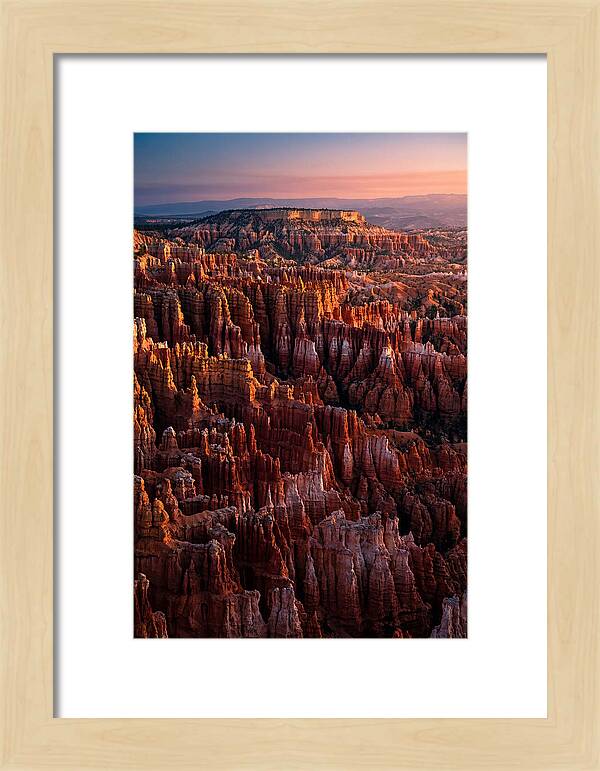 Dawn Over Bryce Canyon Hoodoos