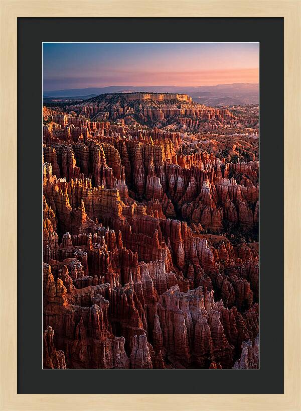 Dawn Over Bryce Canyon Hoodoos