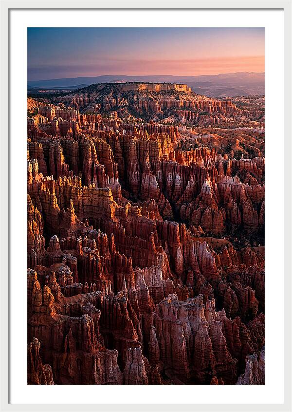 Dawn Over Bryce Canyon Hoodoos