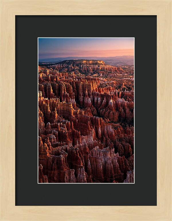 Dawn Over Bryce Canyon Hoodoos