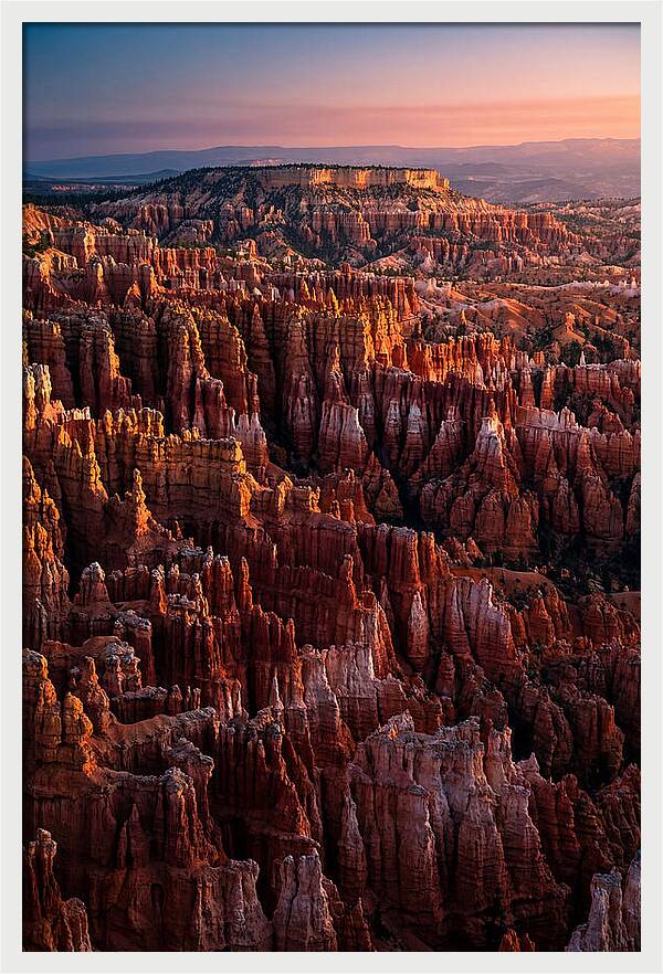 Dawn Over Bryce Canyon Hoodoos