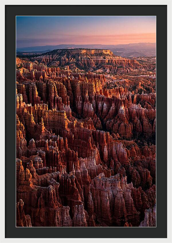 Dawn Over Bryce Canyon Hoodoos