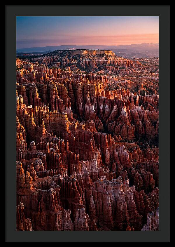Dawn Over Bryce Canyon Hoodoos