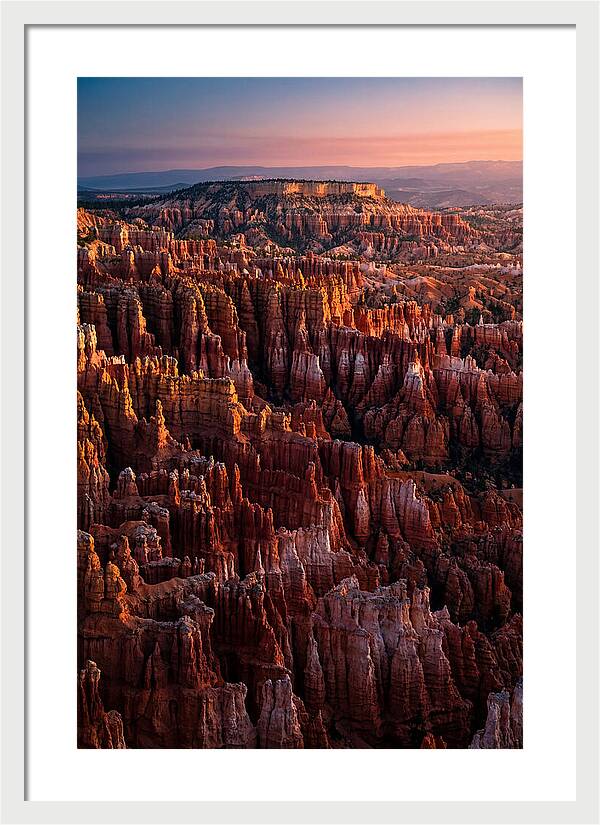 Dawn Over Bryce Canyon Hoodoos
