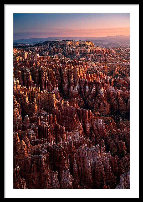 Dawn Over Bryce Canyon Hoodoos