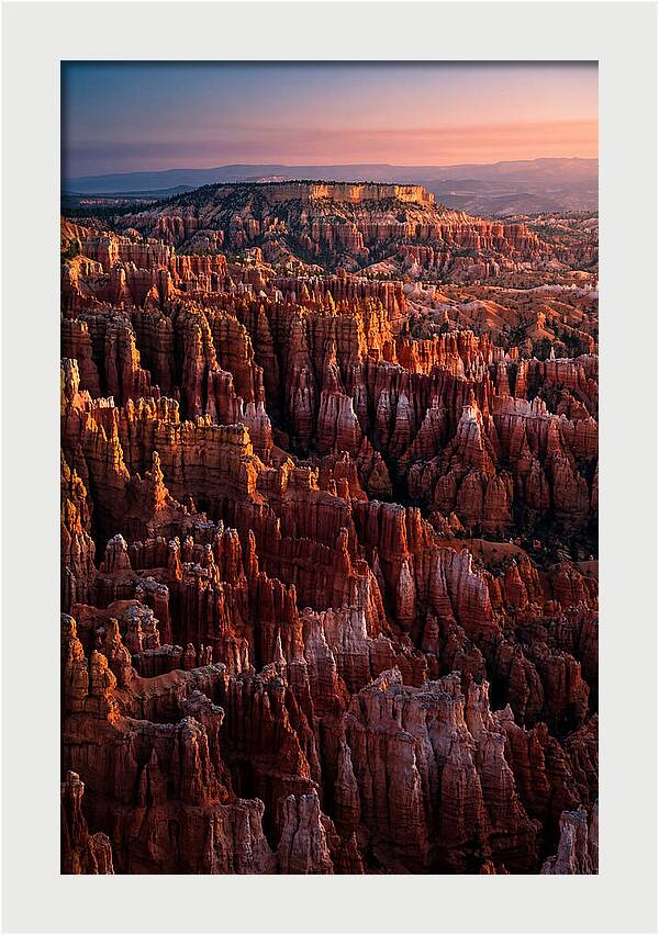 Dawn Over Bryce Canyon Hoodoos