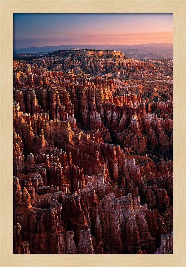 Dawn Over Bryce Canyon Hoodoos