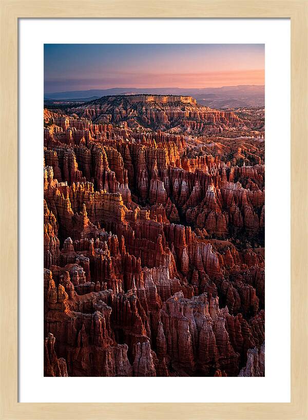 Dawn Over Bryce Canyon Hoodoos