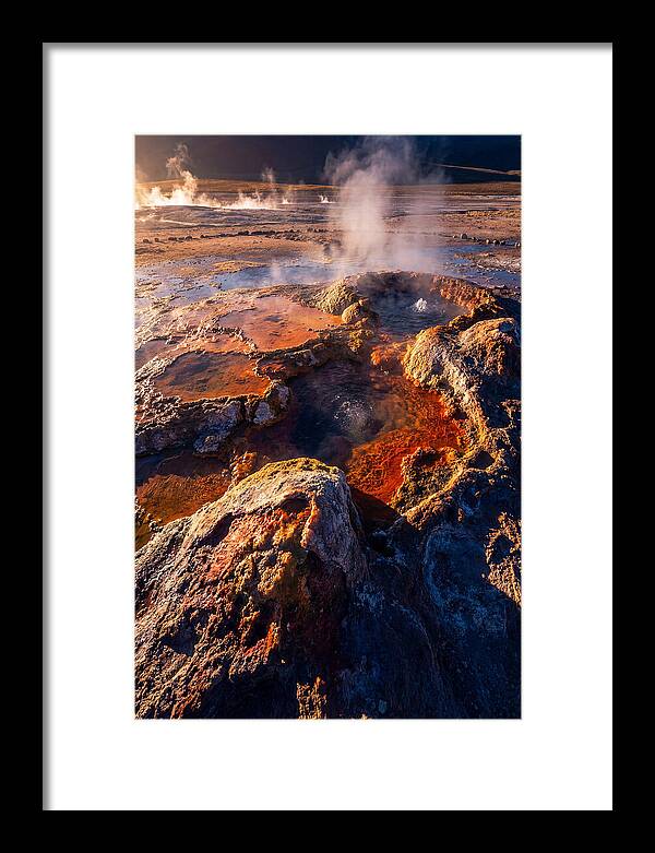Dawn Over El Tatio Geysers