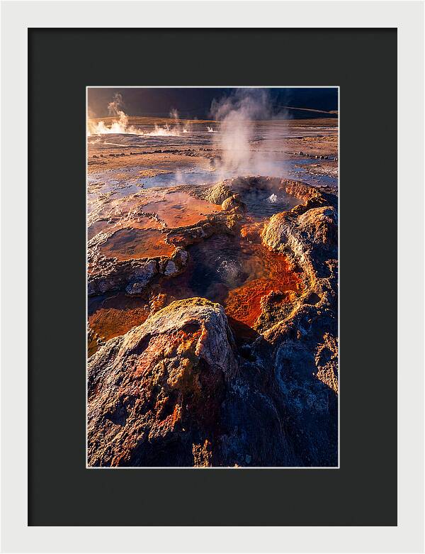 Dawn Over El Tatio Geysers