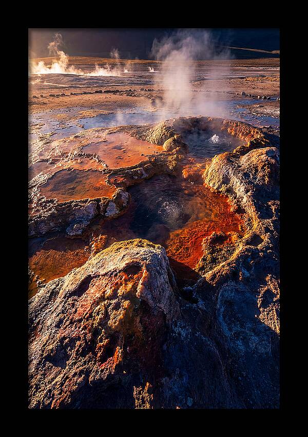 Dawn Over El Tatio Geysers