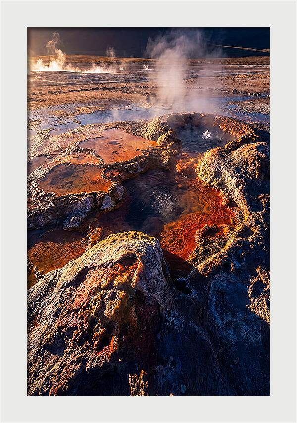Dawn Over El Tatio Geysers