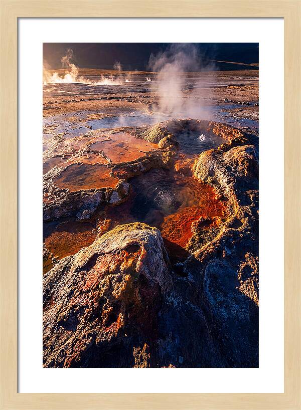 Dawn Over El Tatio Geysers