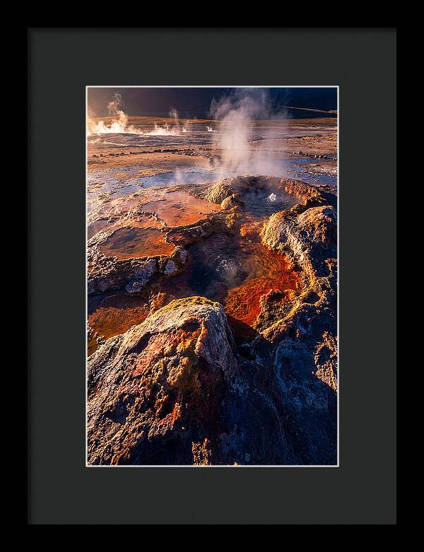 Dawn Over El Tatio Geysers