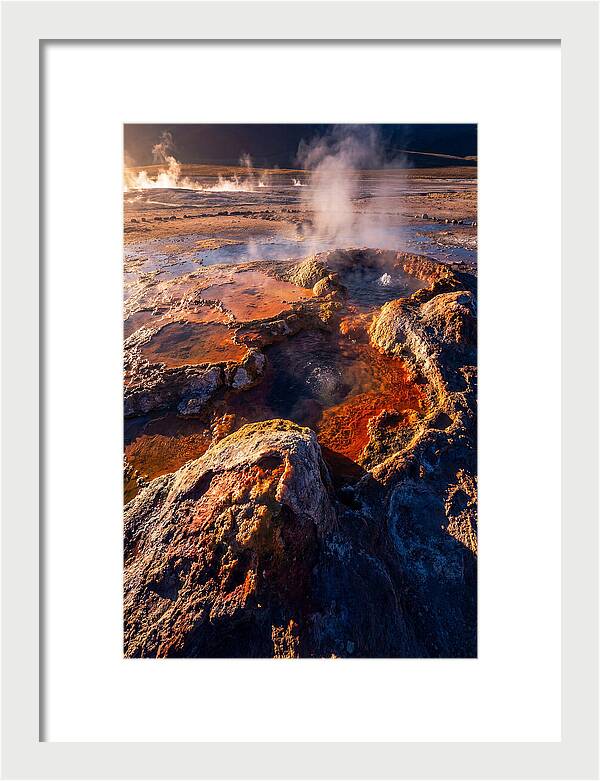 Dawn Over El Tatio Geysers
