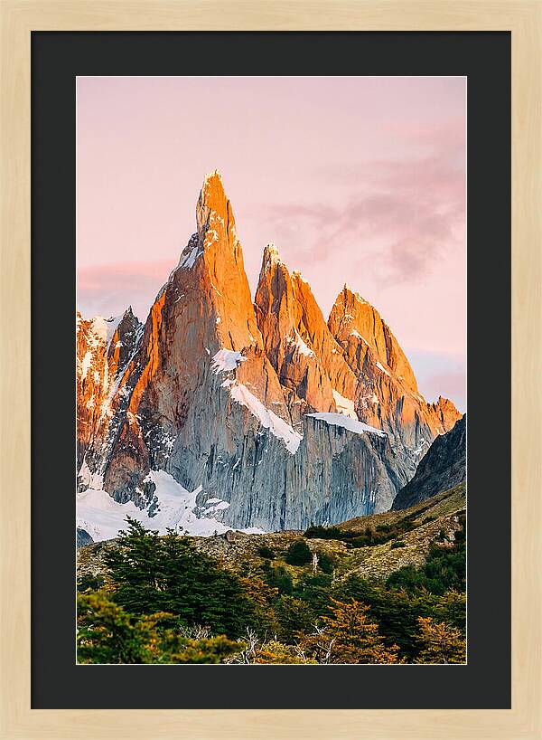 Dawn Over Fitz Roy Peaks