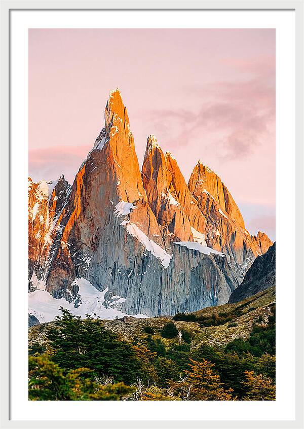 Dawn Over Fitz Roy Peaks