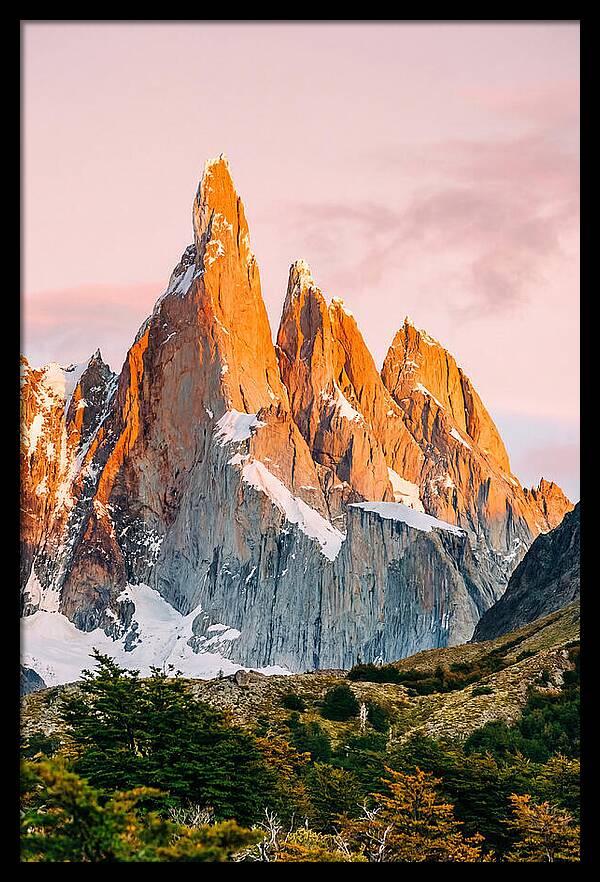 Dawn Over Fitz Roy Peaks