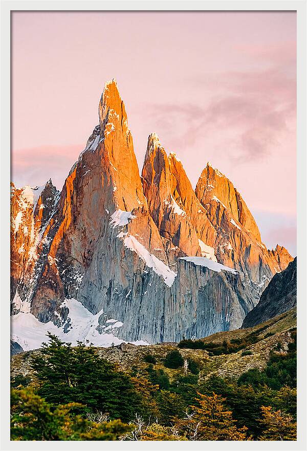 Dawn Over Fitz Roy Peaks