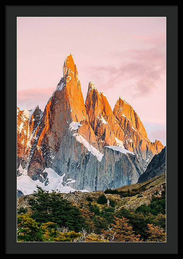 Dawn Over Fitz Roy Peaks