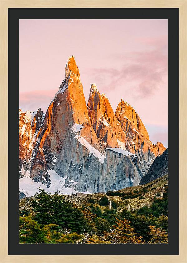 Dawn Over Fitz Roy Peaks