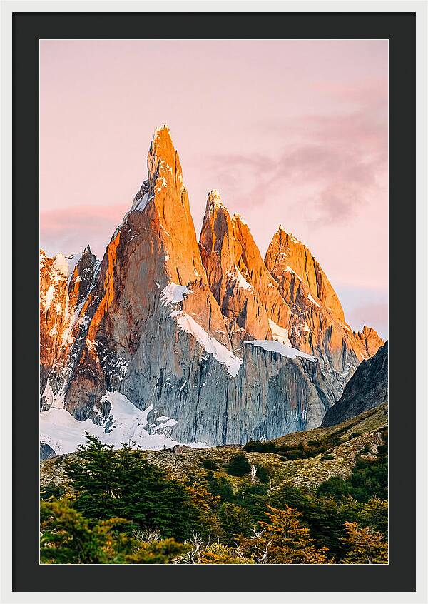 Dawn Over Fitz Roy Peaks