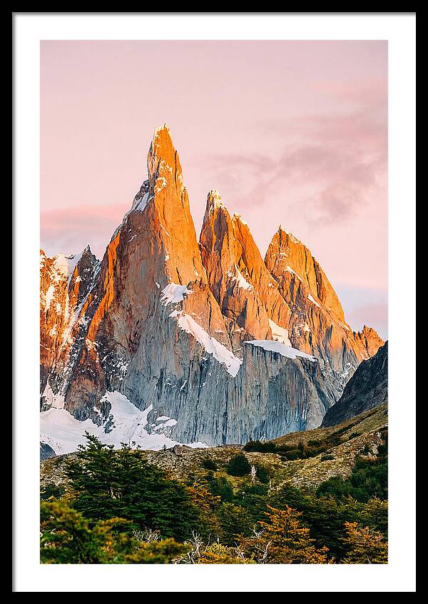 Dawn Over Fitz Roy Peaks
