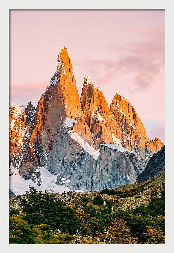 Dawn Over Fitz Roy Peaks