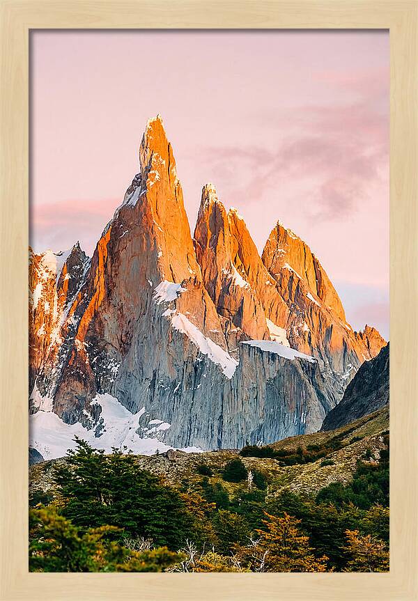 Dawn Over Fitz Roy Peaks