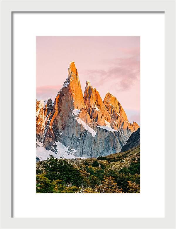Dawn Over Fitz Roy Peaks