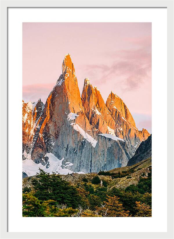 Dawn Over Fitz Roy Peaks