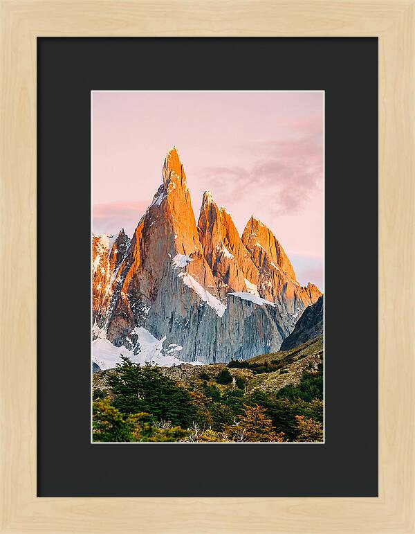 Dawn Over Fitz Roy Peaks