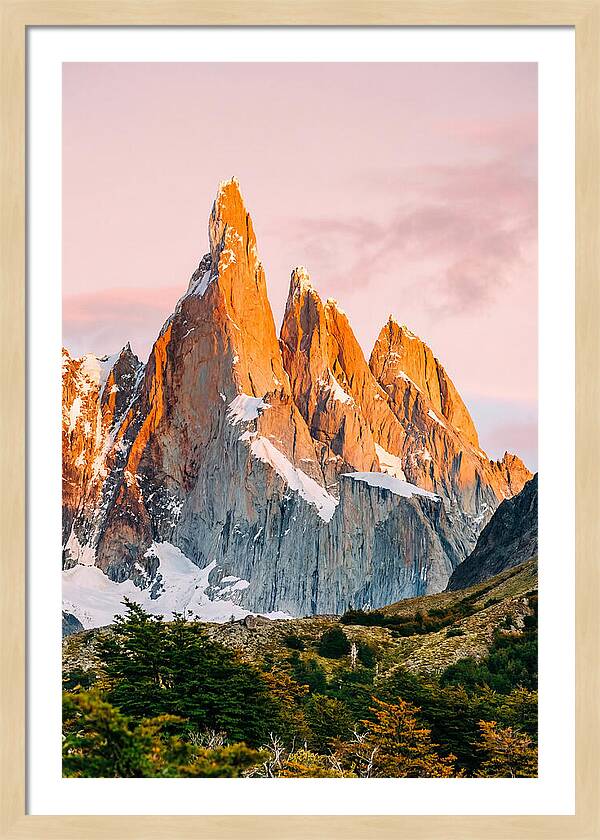 Dawn Over Fitz Roy Peaks