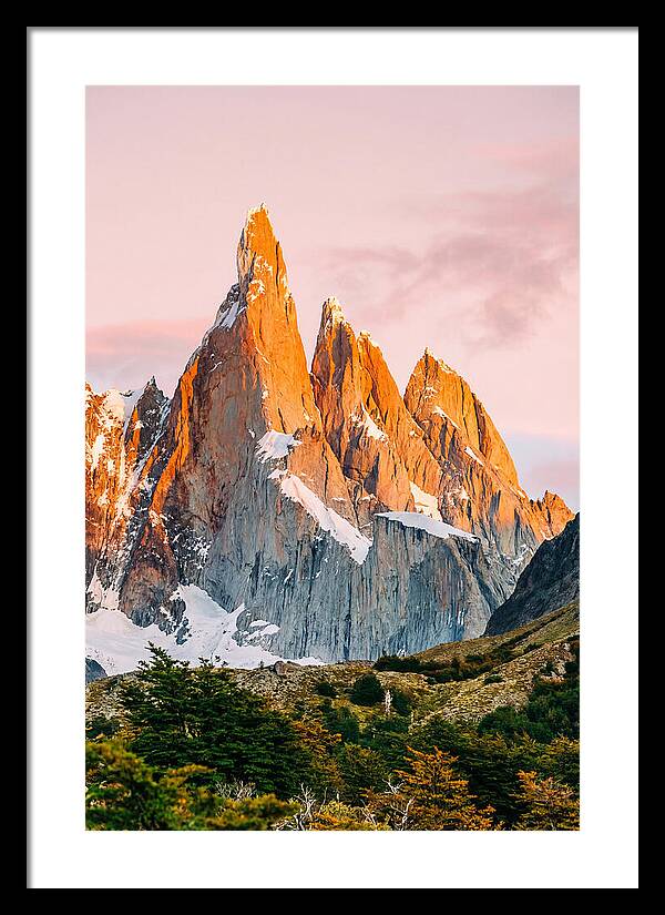 Dawn Over Fitz Roy Peaks