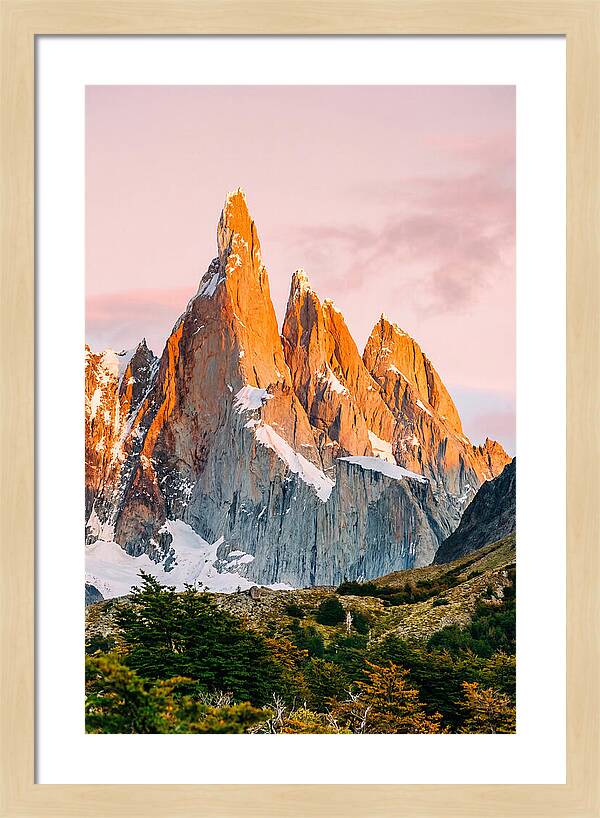 Dawn Over Fitz Roy Peaks