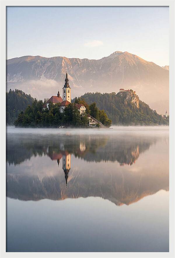 Dawn Over Lake Bled
