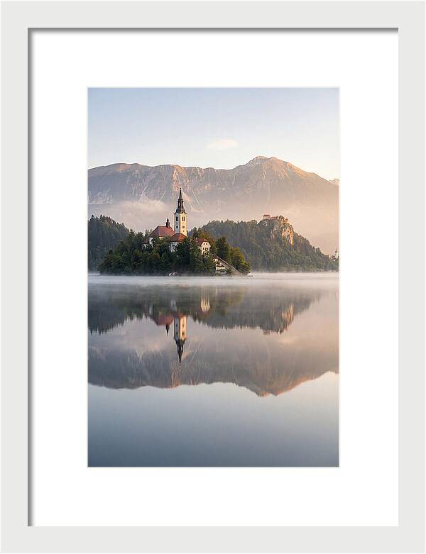 Dawn Over Lake Bled