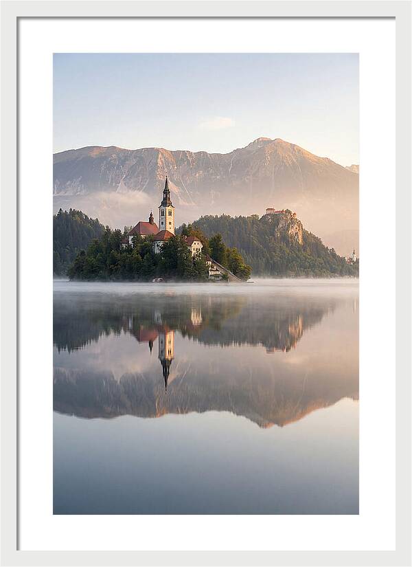 Dawn Over Lake Bled