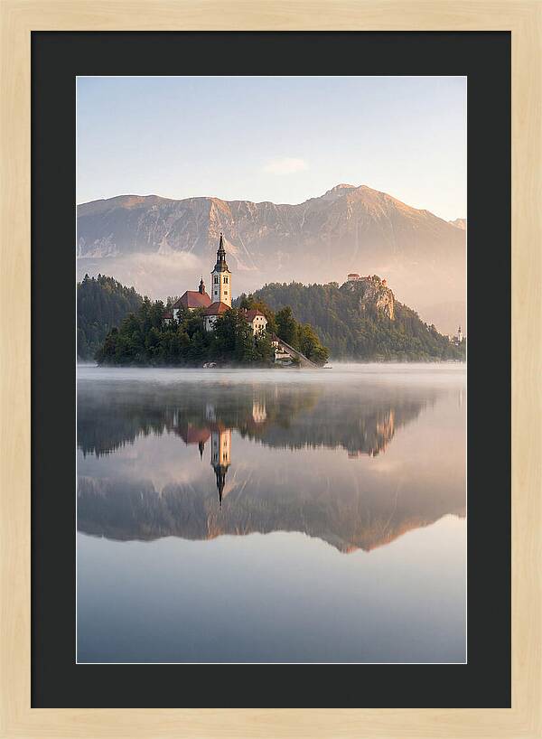 Dawn Over Lake Bled