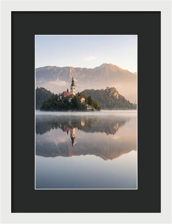 Dawn Over Lake Bled