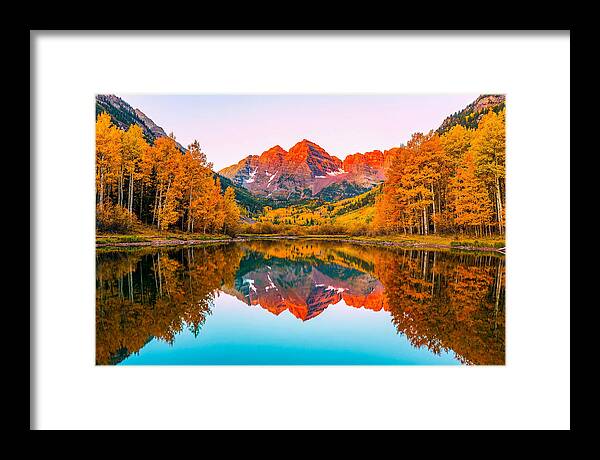 Dawn Over Maroon Bells
